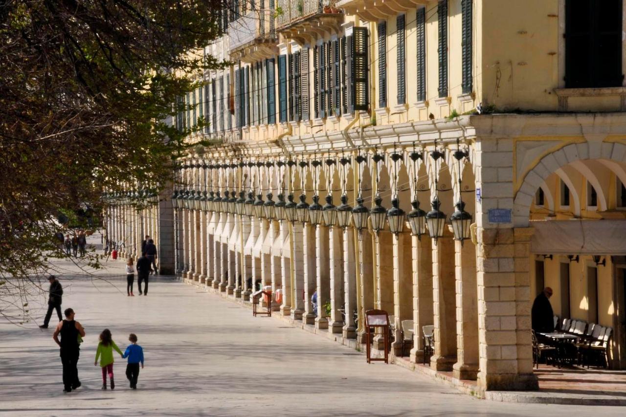 Palazzo Luxury Suite - View To Liston Square & Old Fortress Of Corfu Old Town Esterno foto