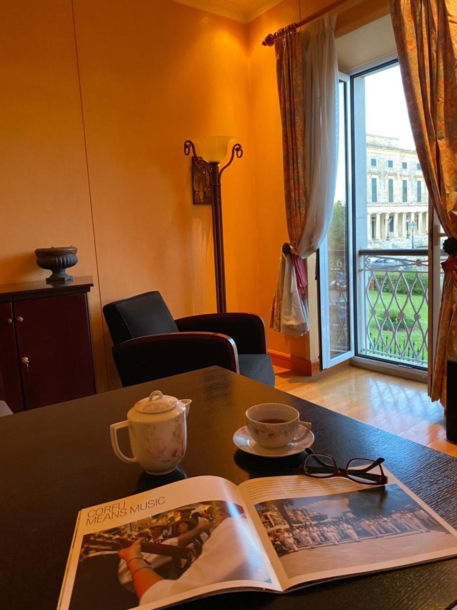 Palazzo Luxury Suite - View To Liston Square & Old Fortress Of Corfu Old Town Esterno foto
