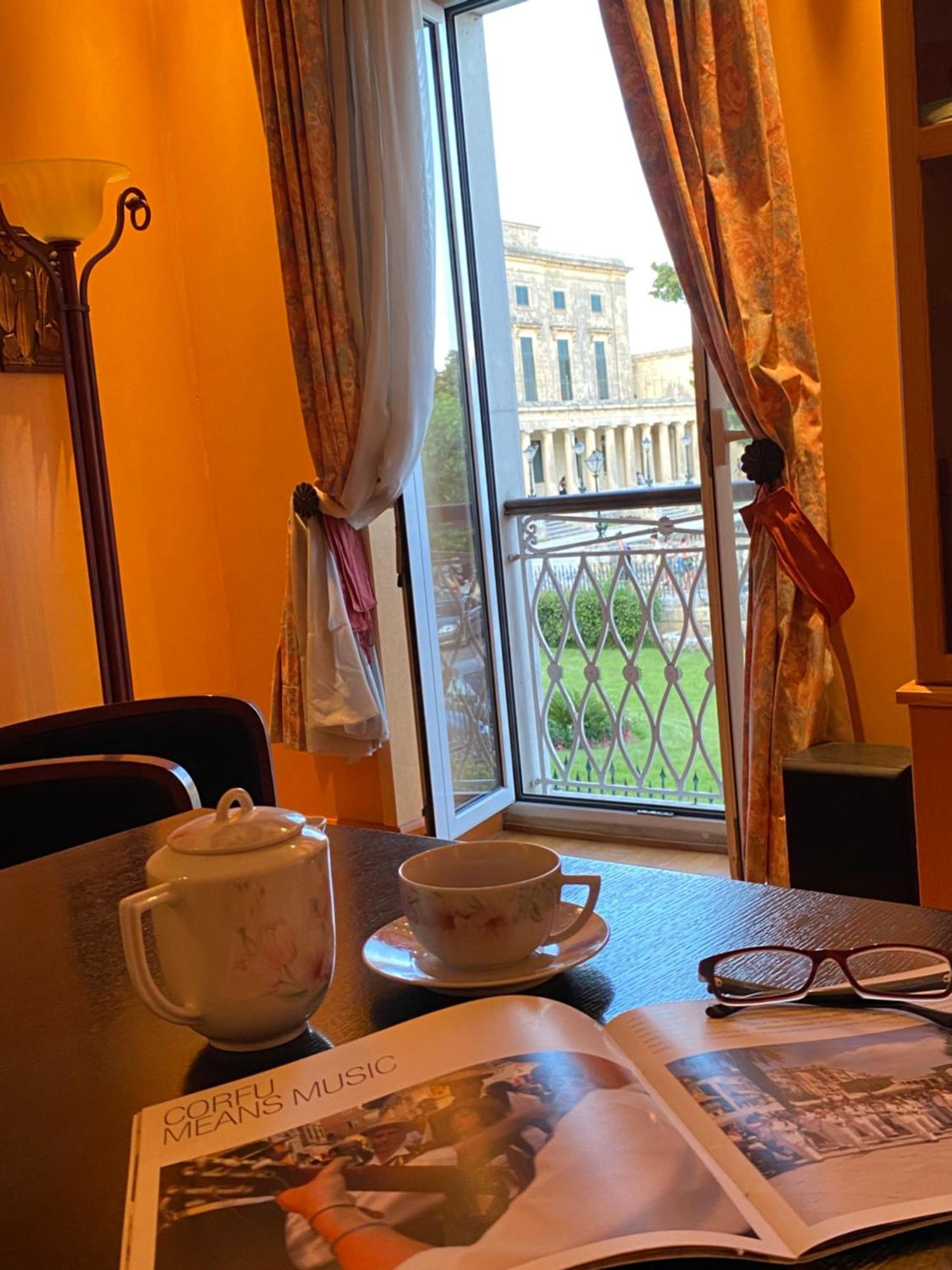Palazzo Luxury Suite - View To Liston Square & Old Fortress Of Corfu Old Town Esterno foto