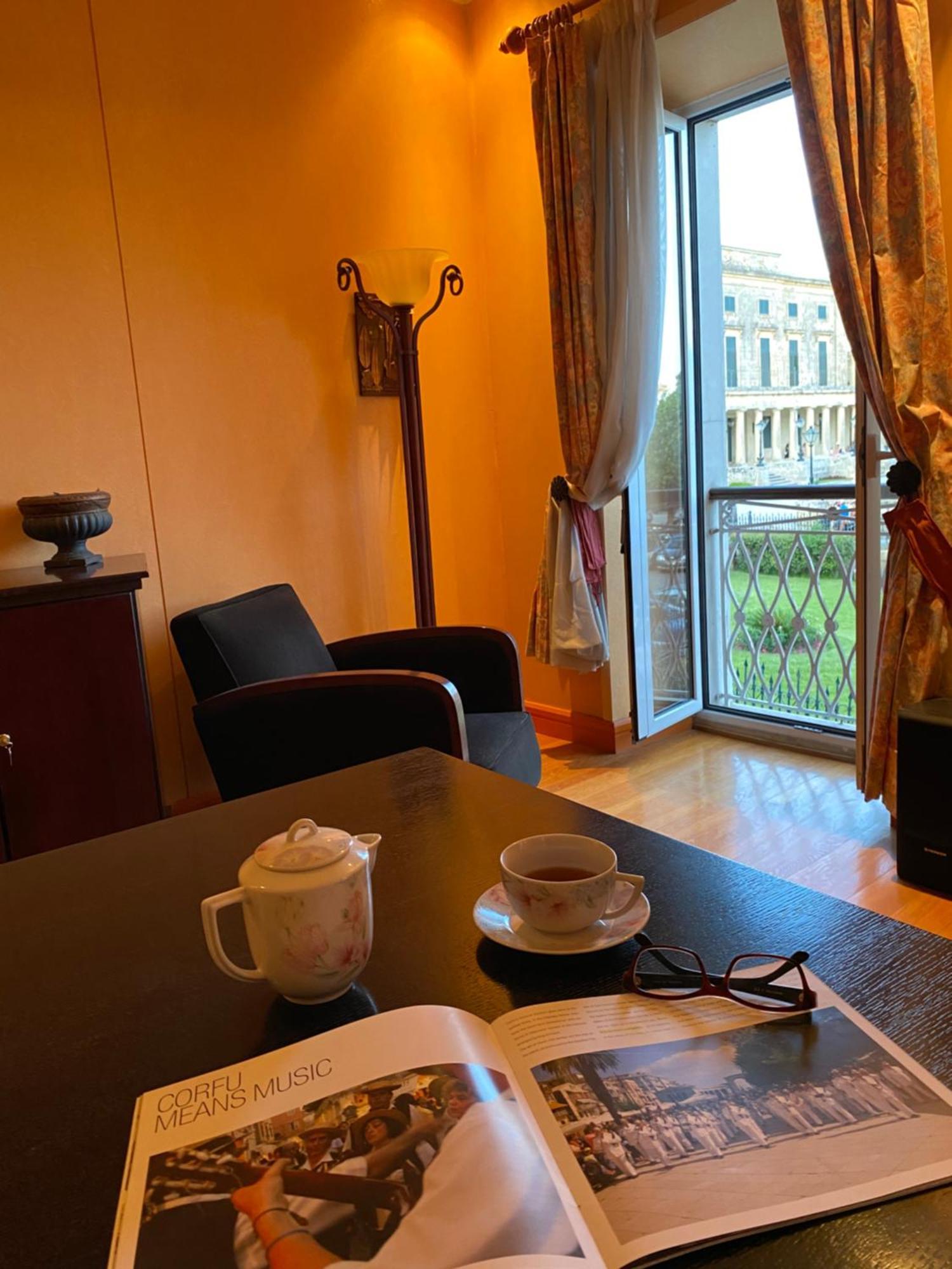 Palazzo Luxury Suite - View To Liston Square & Old Fortress Of Corfu Old Town Esterno foto